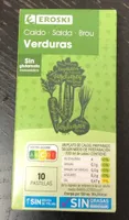 Cubitos de caldo de verdura