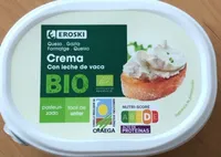 Queso crema con leche de vaca BIO