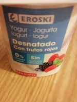 Yogur desnatado con frutos rojos