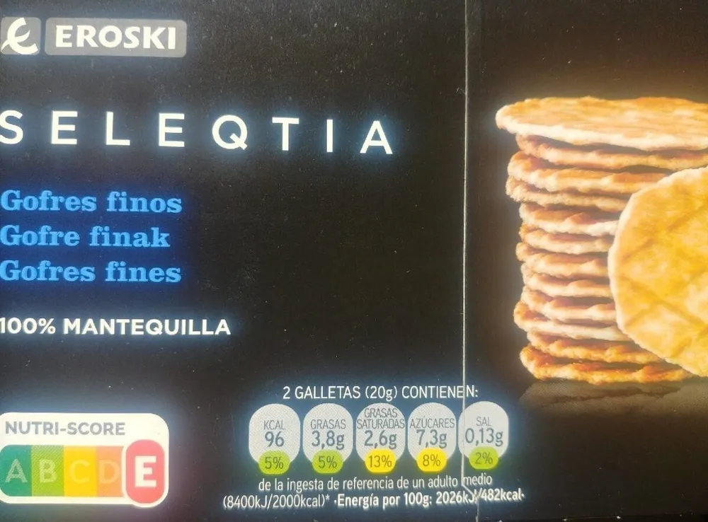 Gofres finos