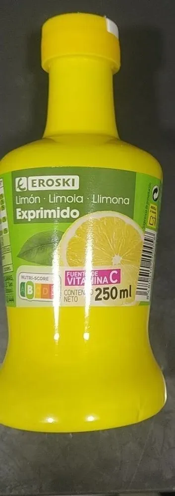 Limón exprimido eroski