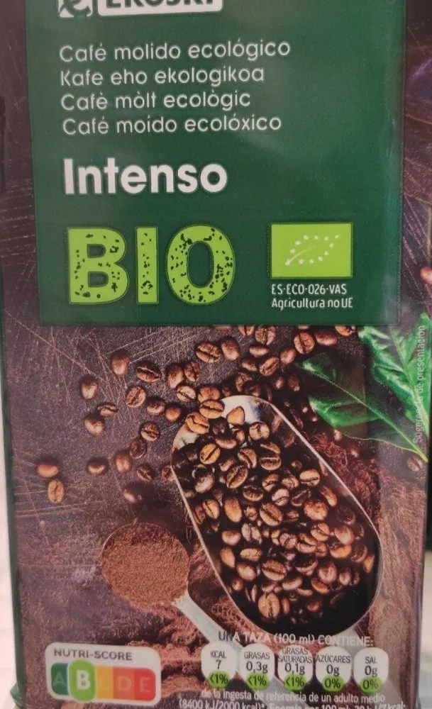 Cafe intenso bio