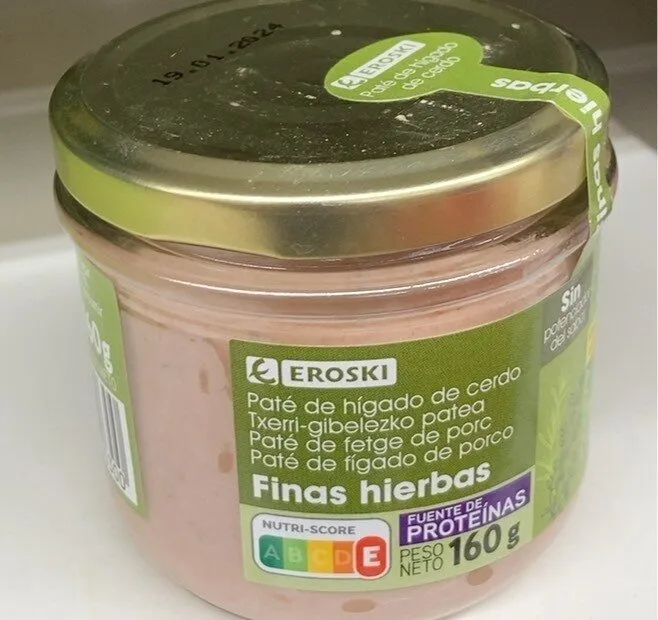 Paté finas hierbas