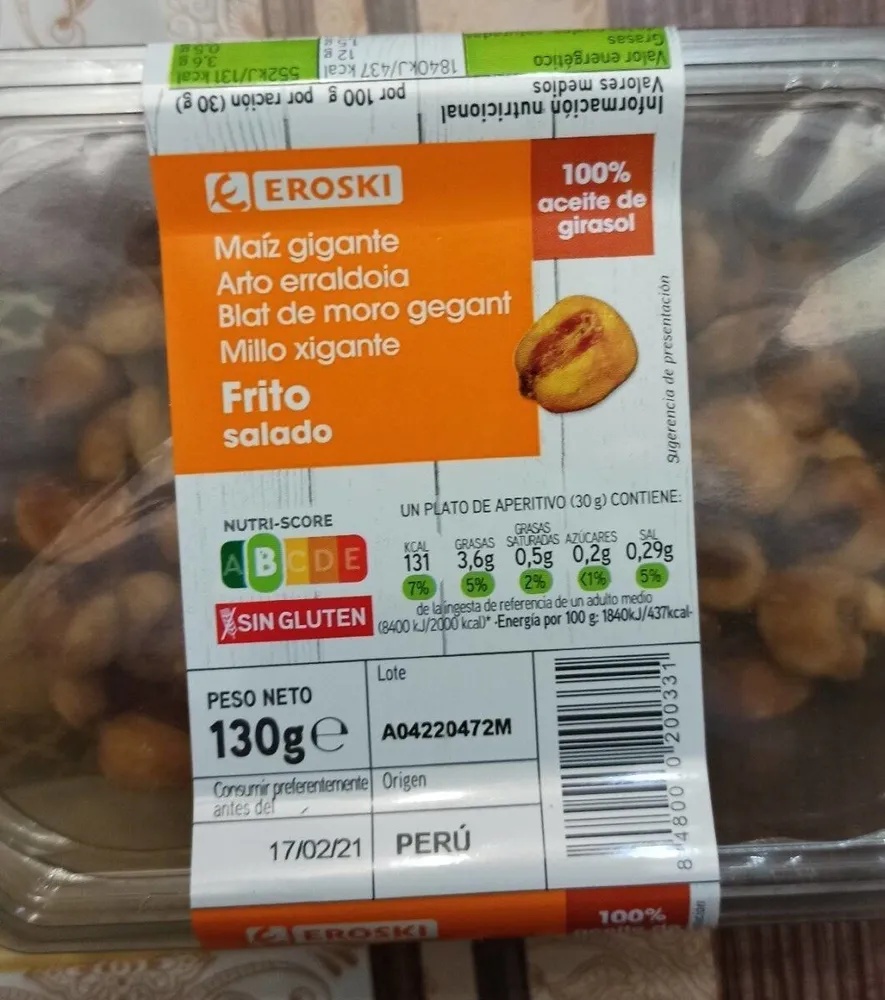 Maíz gigante