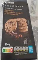Cookies chocolate negro y avellanas