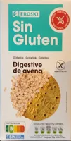 Digestive de avena sin gluten