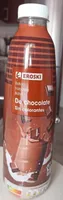 Batido de chocolate sin colorantes