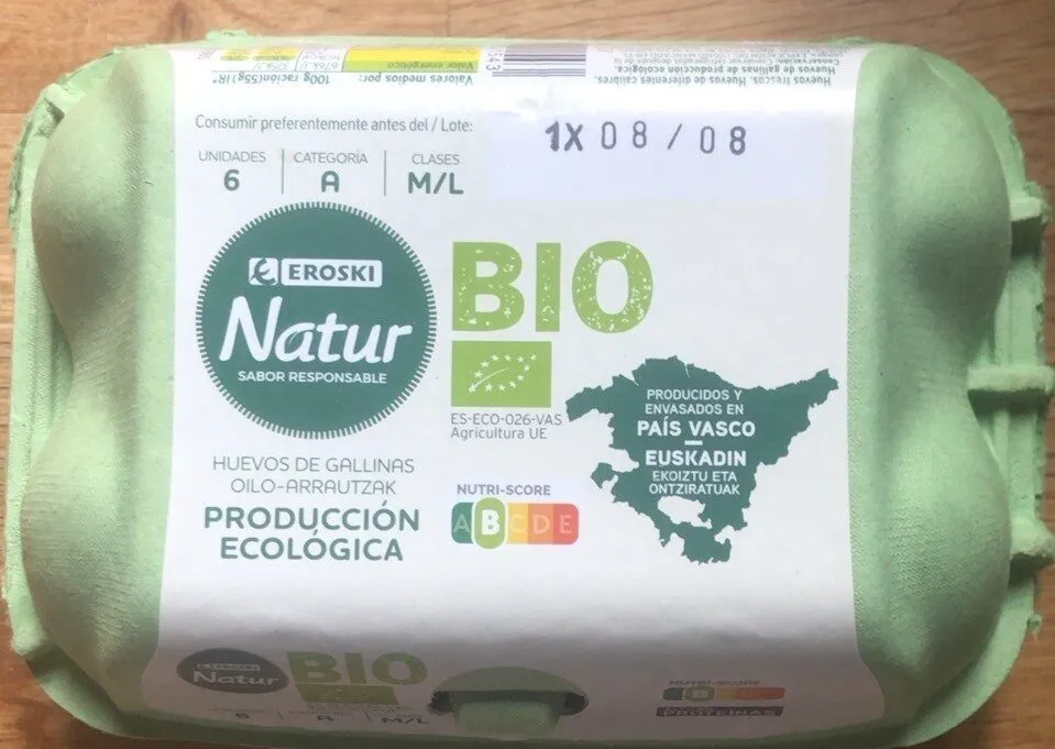 Huevos de gallinas ecologicas