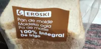 Pan de molde 100% integral de trigo