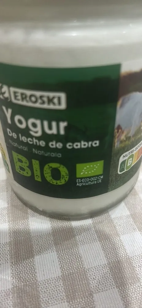 Yogur cabra bio