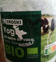 Yogur de leche de vaca bio