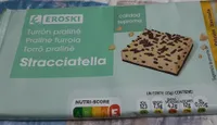 Turrón praline stracciatella