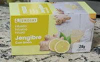 Infusión jenjibre con limón