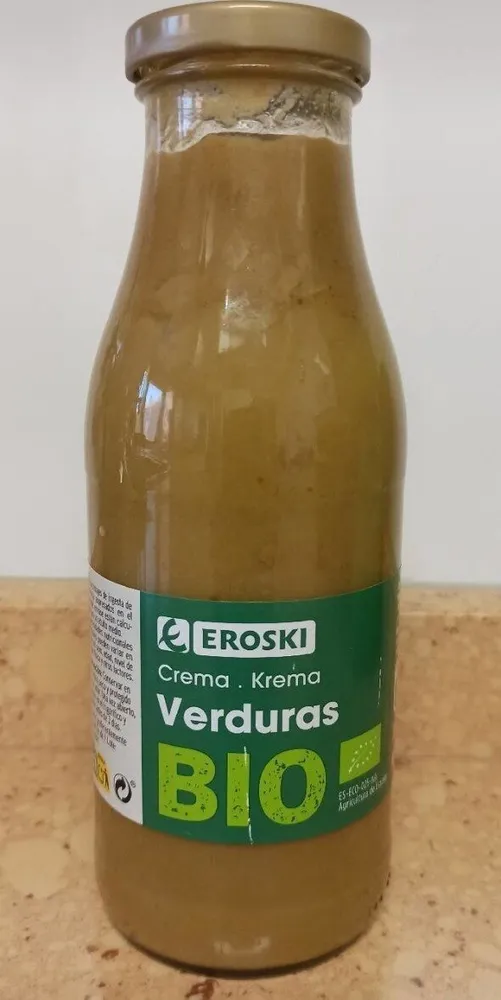 Crema de verduras bio