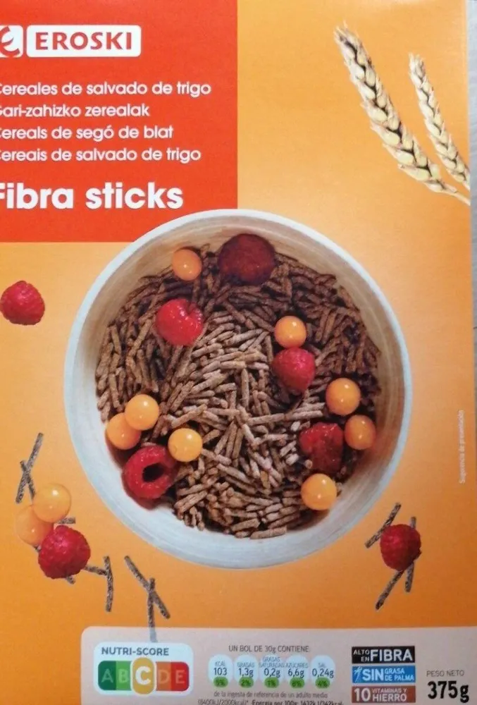 Eroski Fibra Sticks