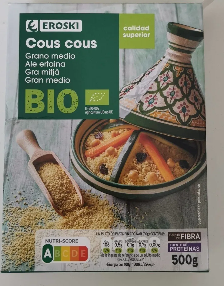Cous cous bio