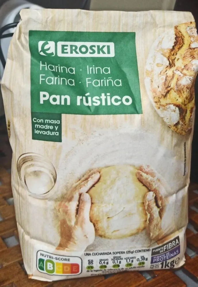 Harina Pan rústico