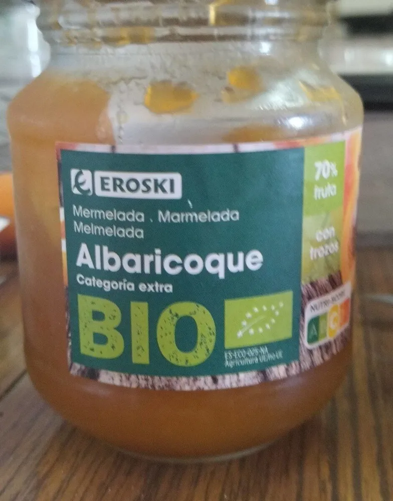 mermelada albaricoque bio