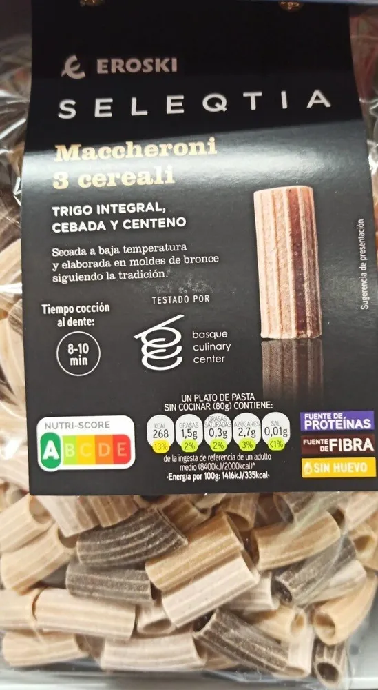 Maccheroni 3 cereali