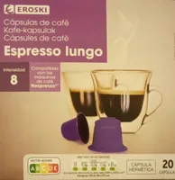 Cápsulas de cafè espresso lungo