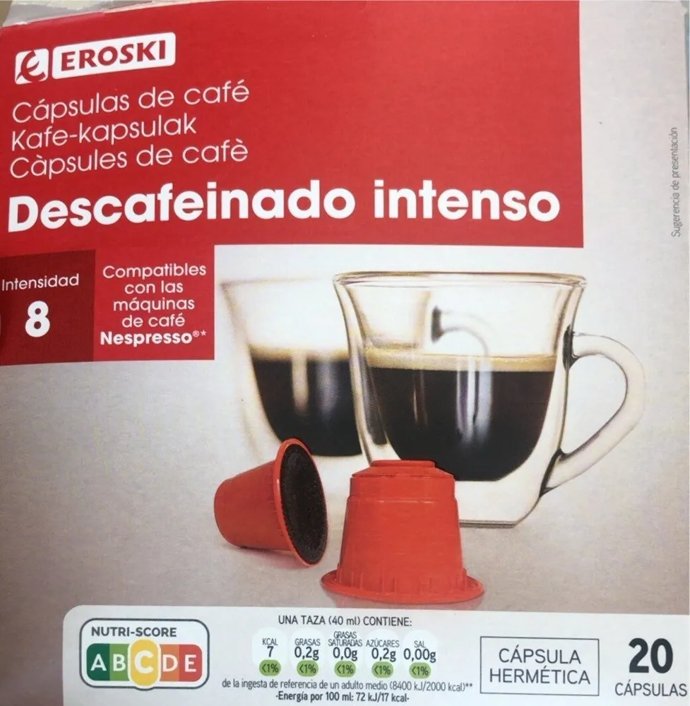 Descafeinado intenso
