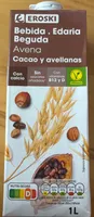 Bebida avena chocolate