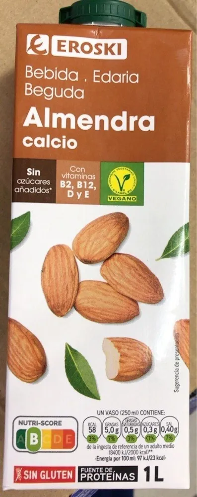 Bebida de almendra