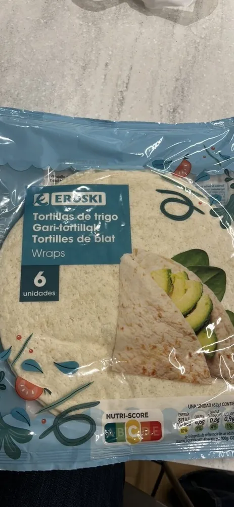 Tortillas de trigo