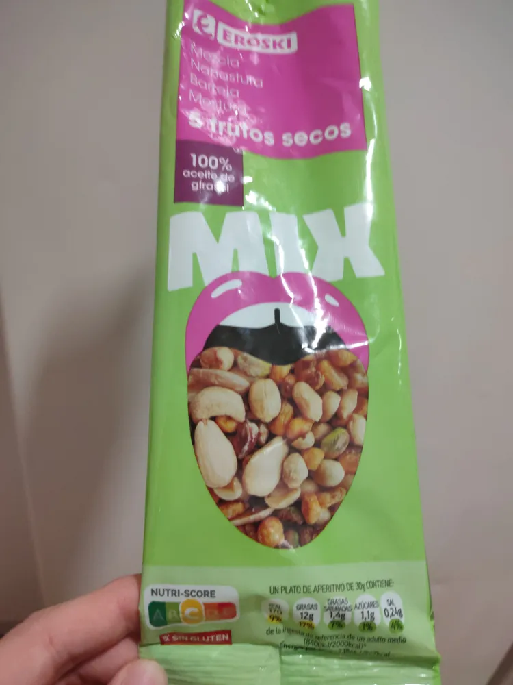 Mezcla 5 frutos secos