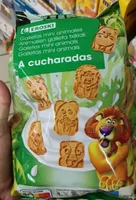 Galletas mini animales a cucharadas