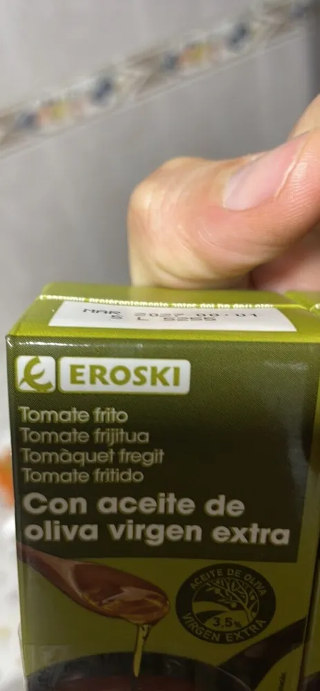 Tomate Frito con aceite de oliva virgen extra
