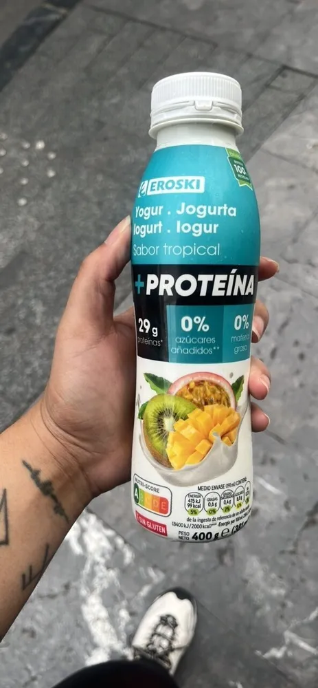 Yogur sabor tropical