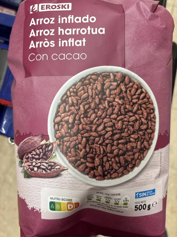 Arroz Inflado