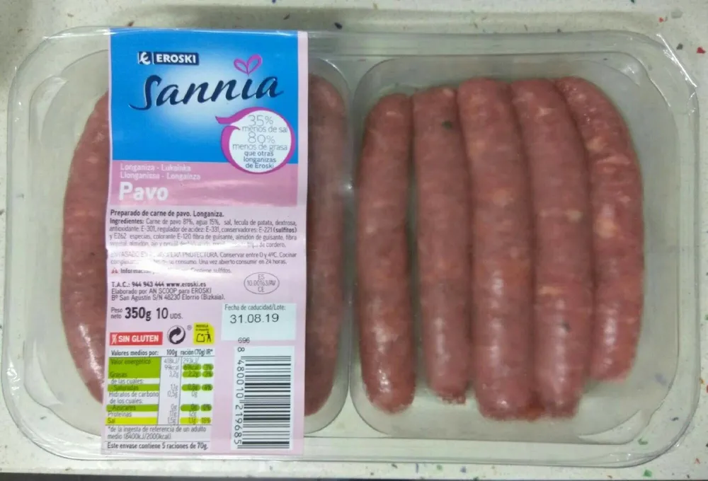 Longaniza pavo
