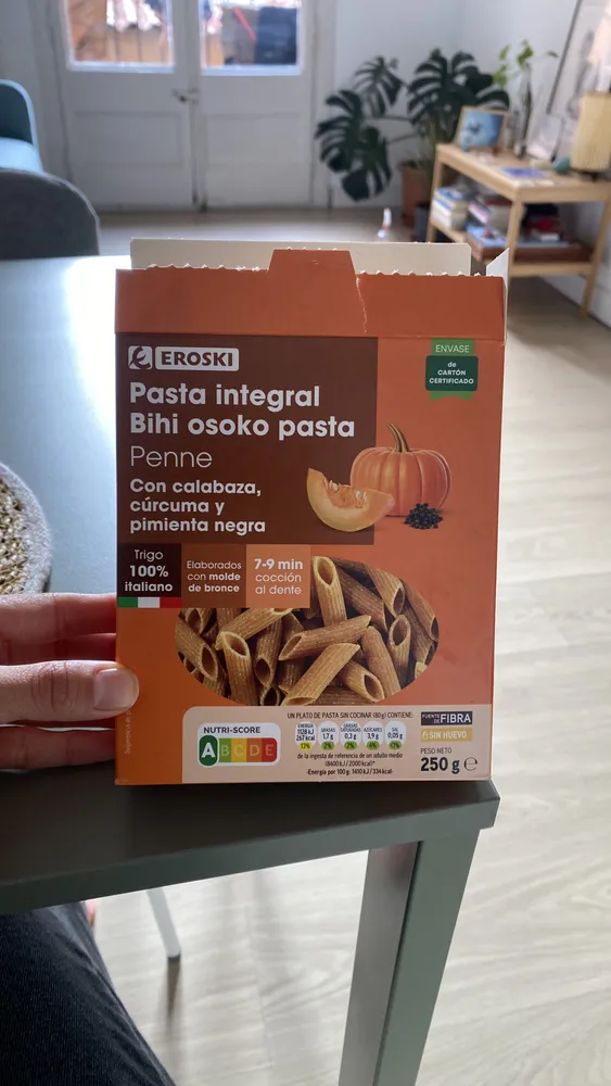 Pasta integral Bihi osoko pasta Penne