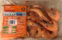 Langostino recién cocido