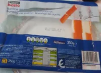 Barritas de surimi