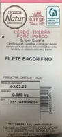 Filete bacon fino