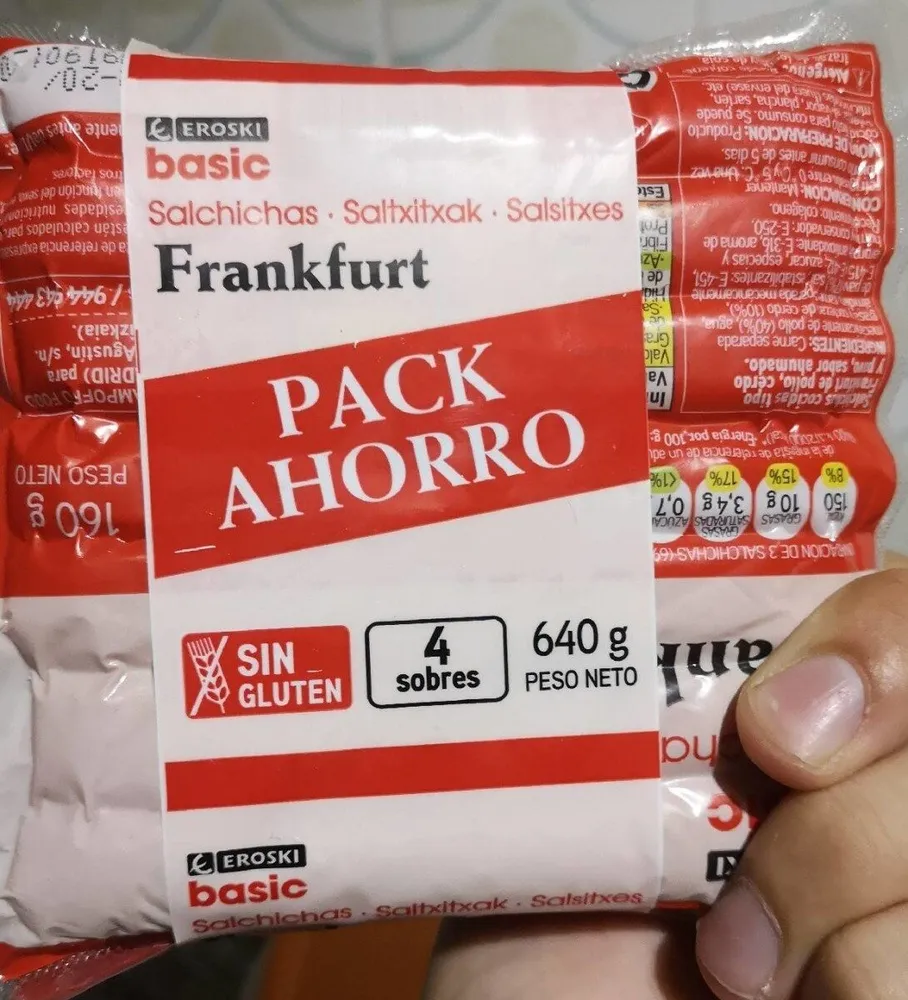 Salchichas frankfurt