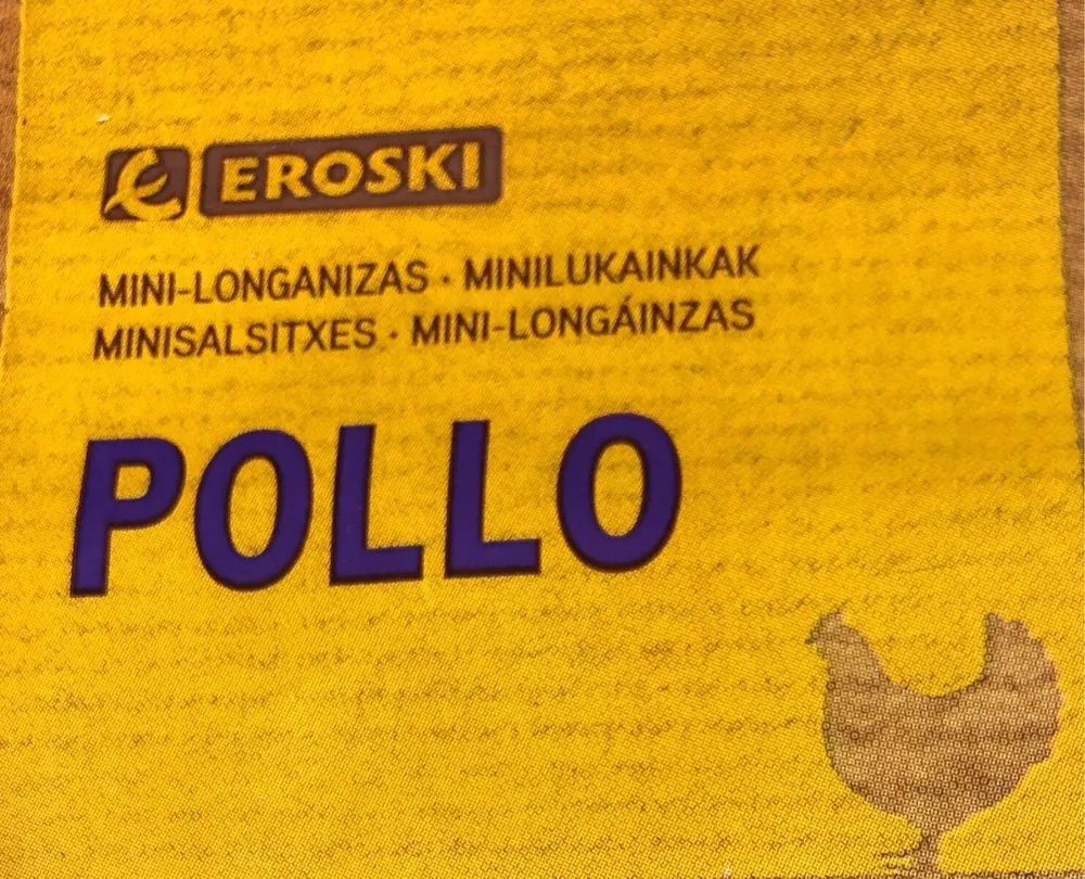 Mini longanizas de pollo
