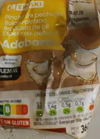 Brocheta pechuga pollo adobada
