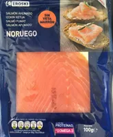 Salmón ahumado noruego