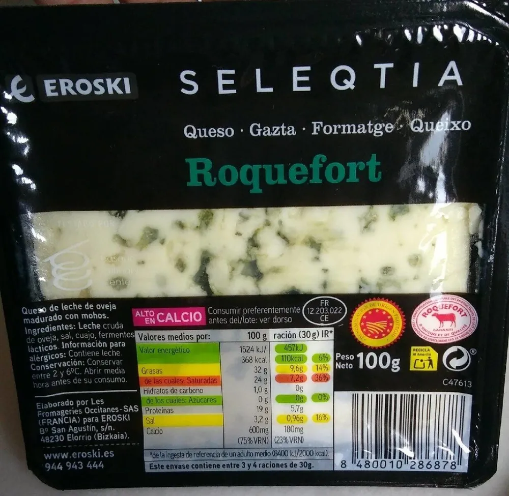 Queso roquefort