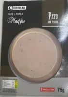 Paté de pato con trufa