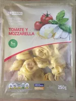 Tortelloni tomate y mozzarella