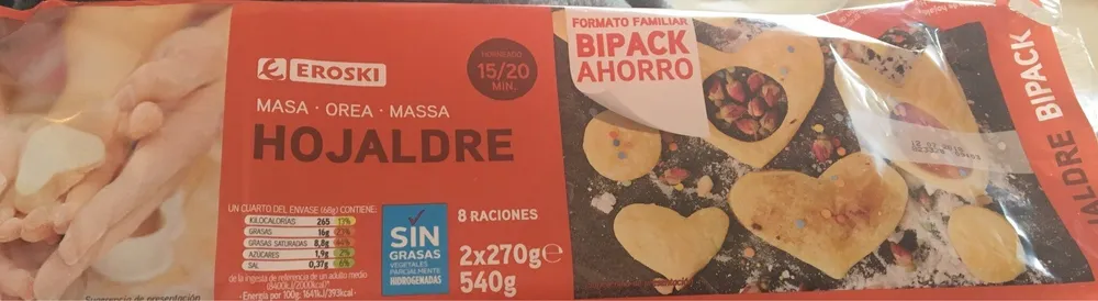 Masa de hojaldre