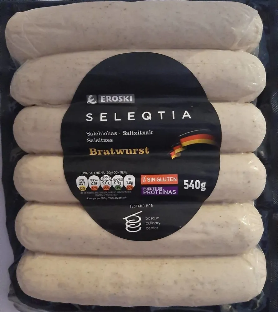 Salchichas bratwurst