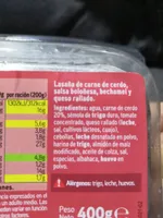 Lasaña boloñesa