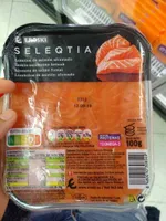 Lomitos de salmón ahumado