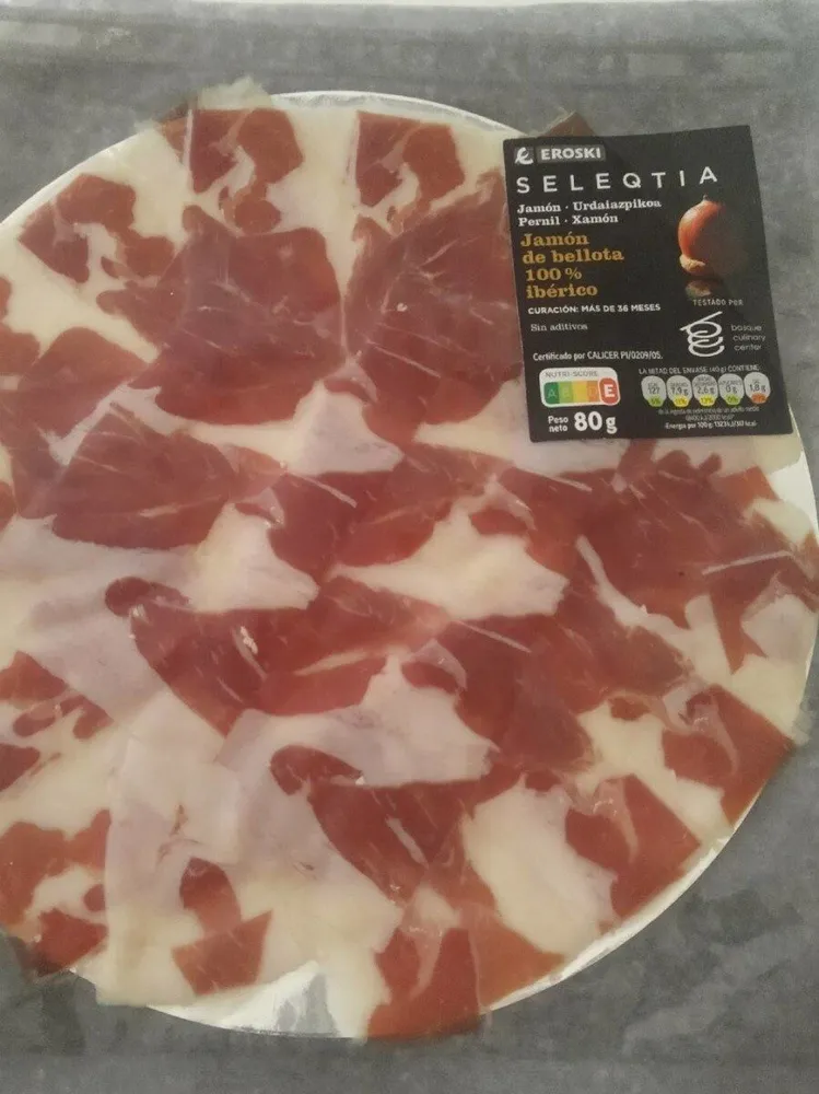 Jamón de bellota 100% ibérico